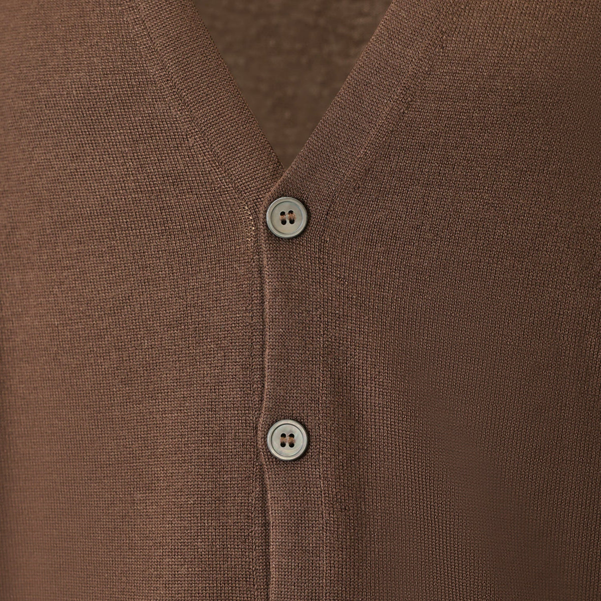 CARDIGAN MARRONE
