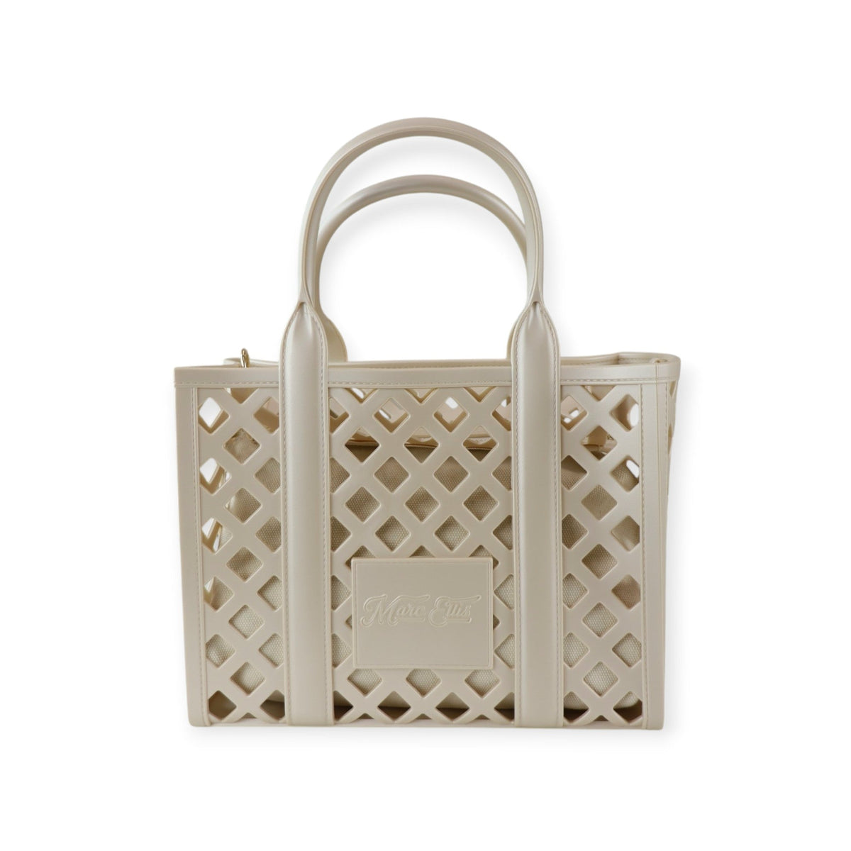 BORSA A MANO PLOT BEIGE