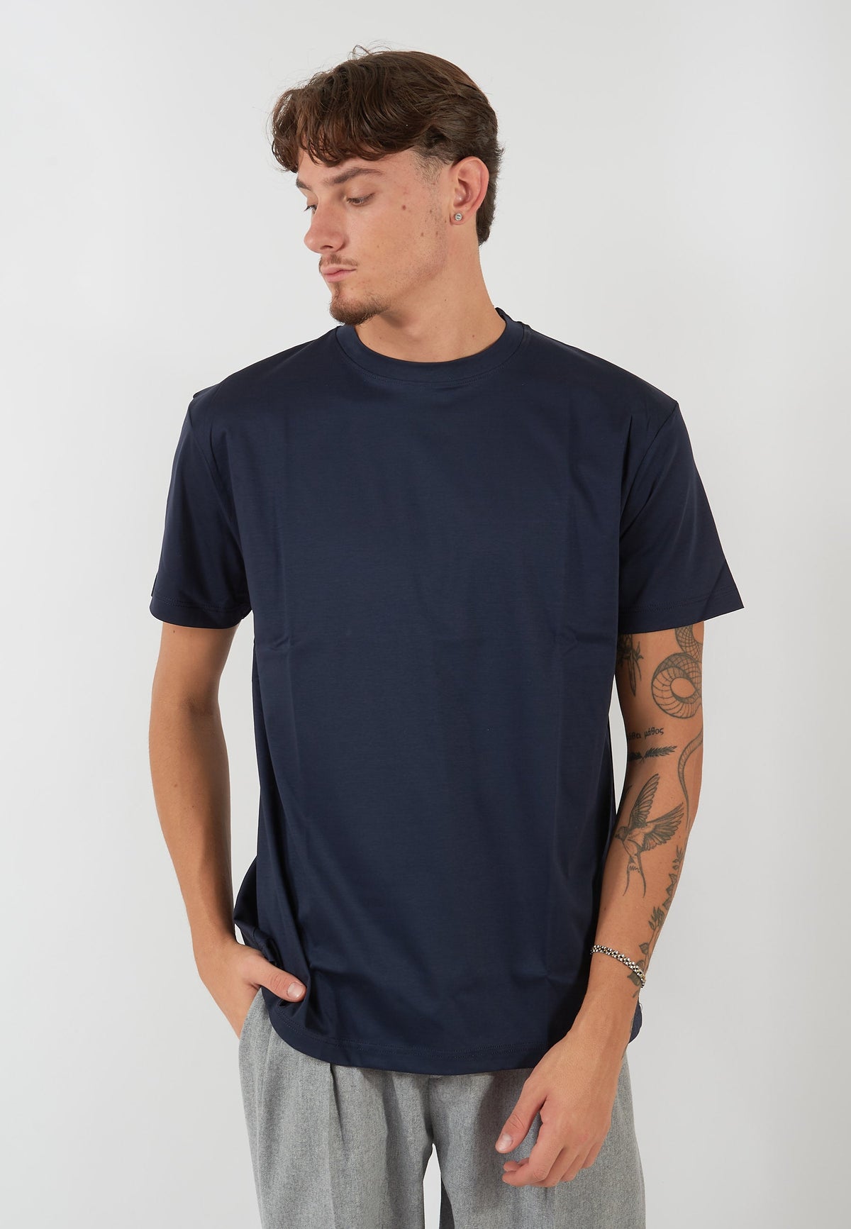 T-SHIRT ARON BLU