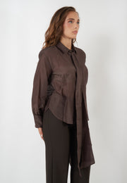 CAMICIA ASTI MARRONE