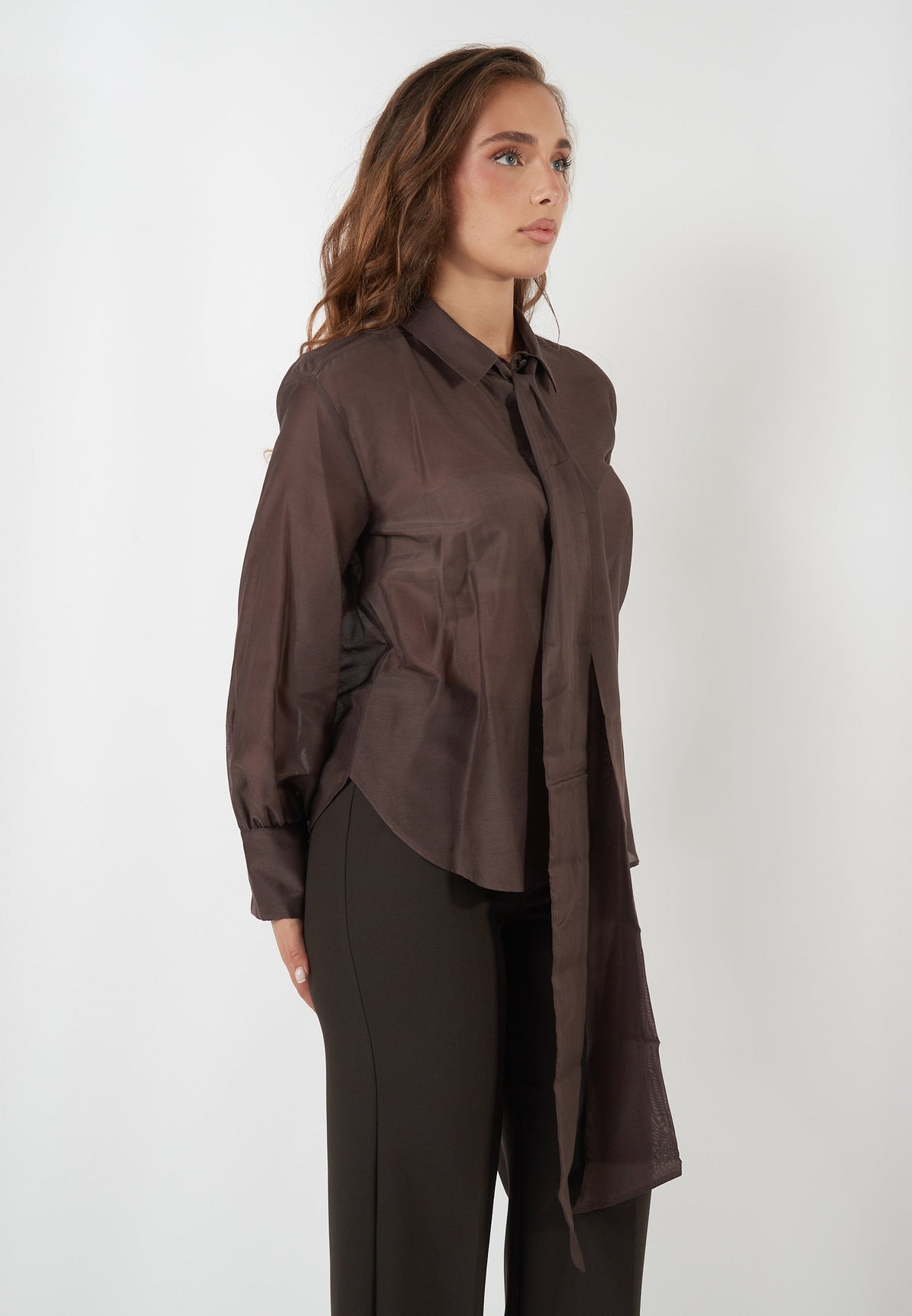 CAMICIA ASTI MARRONE