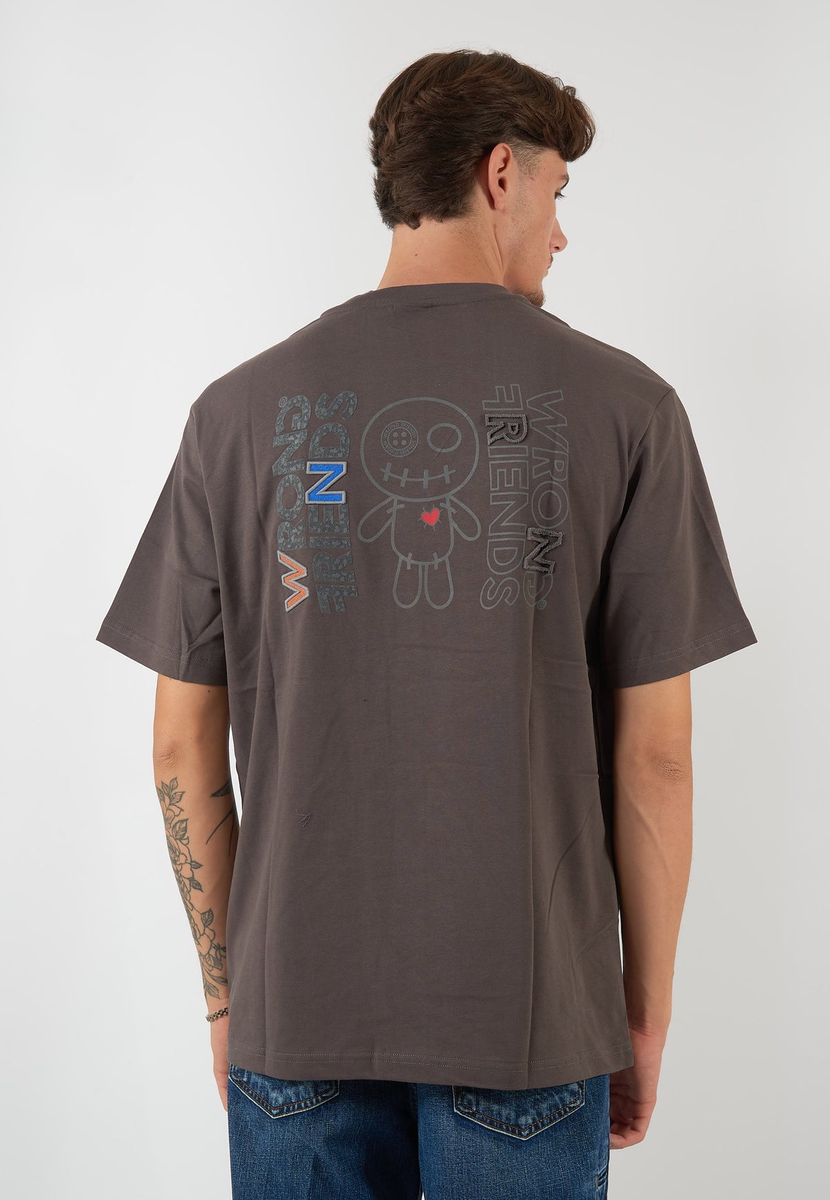 T-SHIRT NELSON GRIGIA