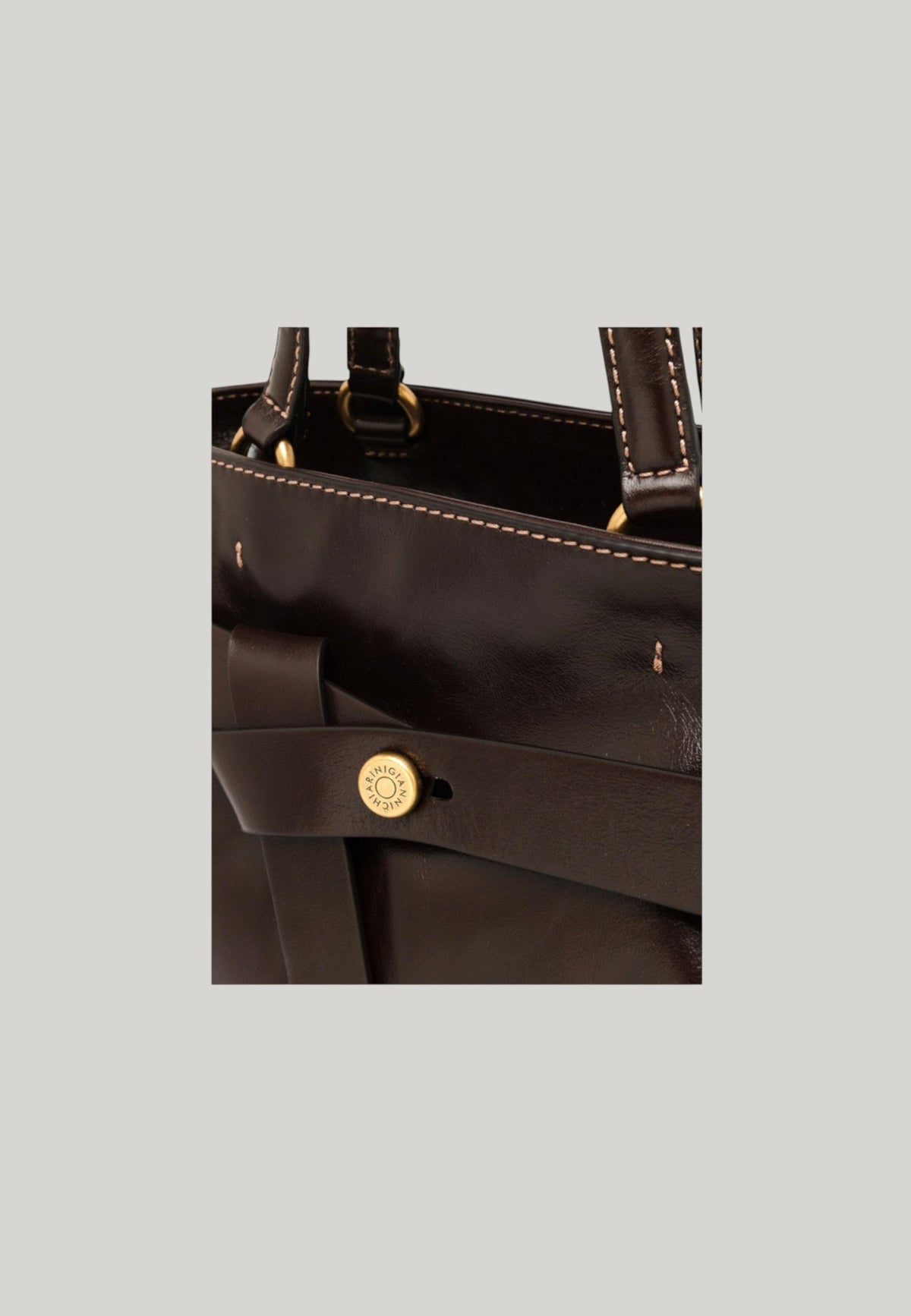 BORSA A MANO MIRANDA MARRONE