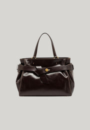 BORSA A MANO MIRANDA MARRONE