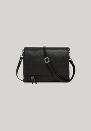 BORSA A TRACOLLA THREE NERA