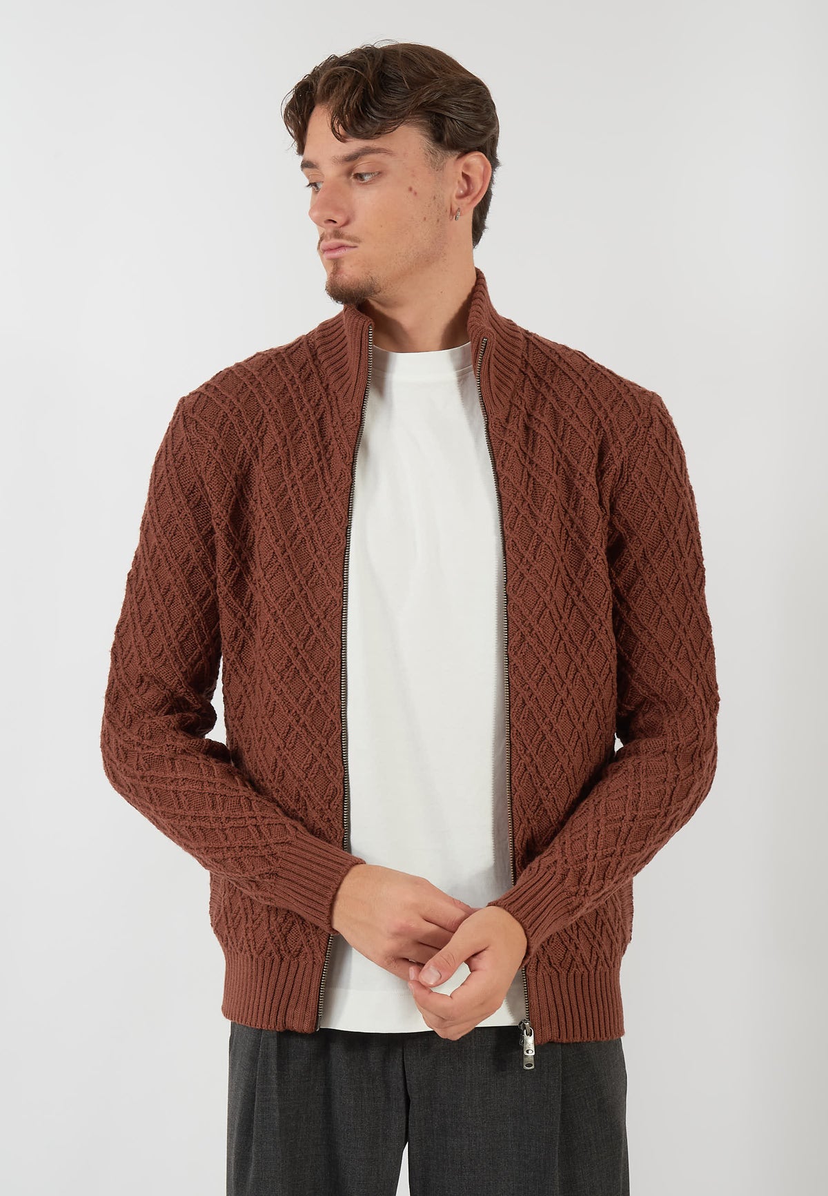 MAGLIONE BLOUSON COCCIO