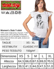 T-shirt Audrey Hepburn Stilizzata — STREET STYLE