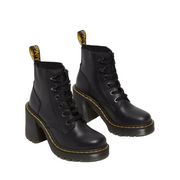 Dr. Martens stivale da donna in pelle con tacco Jesy 27613001 nero