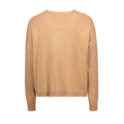 Gaudì Maglia Donna Beige con Logo Strass 521BD53003 | Maglione leggero