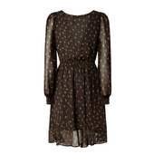 Pepe Jeans Abito a maniche lunghe con stampa a fiori Leticia PL953136 885 bitter