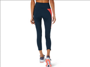 Asics pantalone sportivo aderente da donna Tokyo Highwaist Tight 2012A795 404 blu