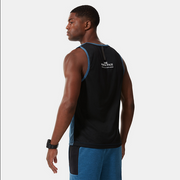 The North Face Canotta uomo Mountain Athletics NF0A5IEV5V9 banff blue dark heather-black