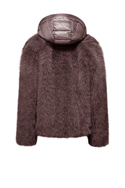 Bomboogie Paris Coat GW9148TFRL6-481 Donna Cioccolato - Cappotto Ecopelliccia