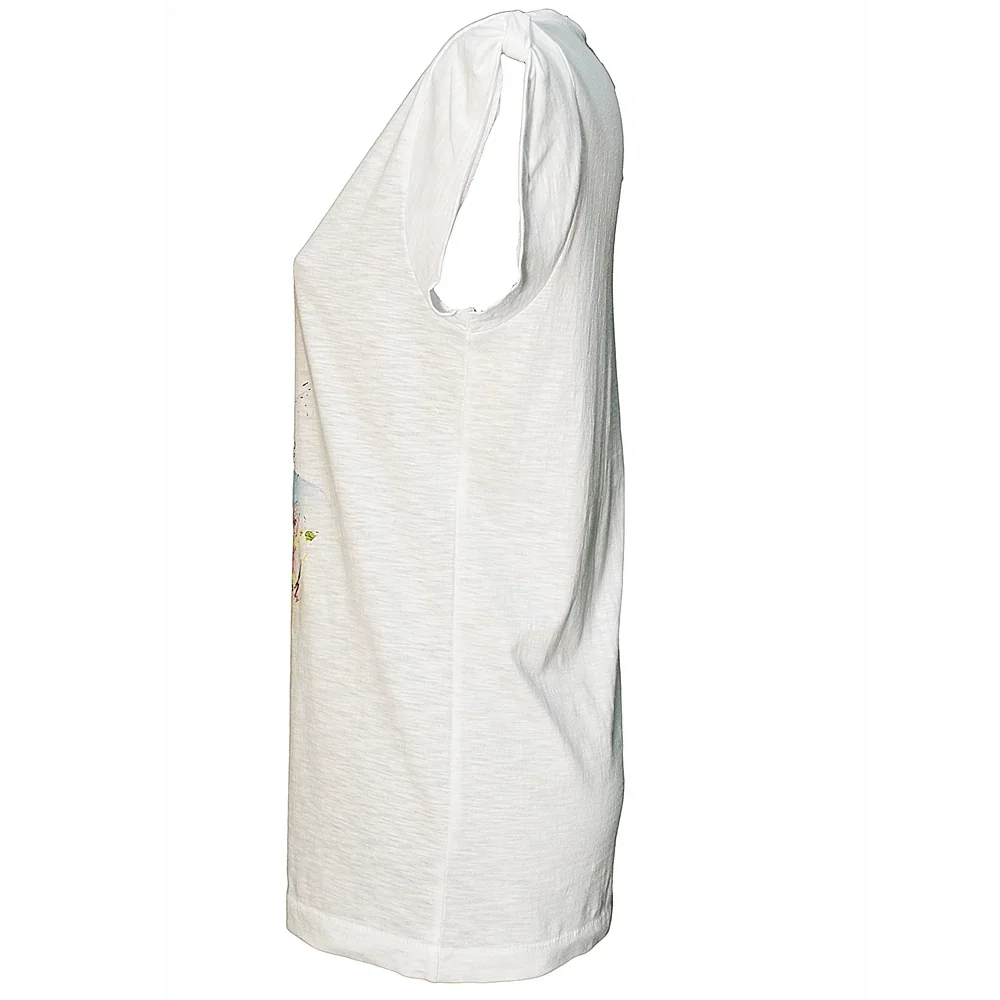 T-shirt Audrey Floral 100% Cotone Bio - STREET STYLE
