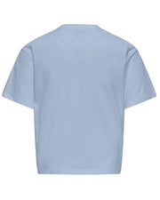 Only t-shirt da ragazza Kogbelle Print 15375189 celeste