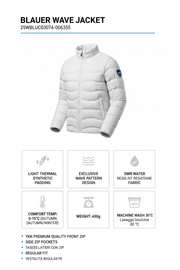 Blauer Giubbotto Wave 25WBLUC03074-006355 Bianco Uomo
