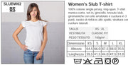 T-shirt Donna Slub 100% Cotone Bio - STREET STYLE