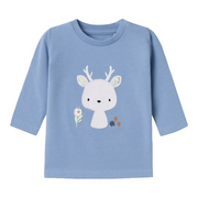 name it maglietta maniche lunghe da bambina KYRAH 13231528 celeste