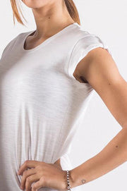 T-shirt Donna Slub Cotone Bio 'Prendi il Numero'