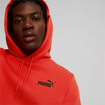 Puma felpa da uomo con cappuccio e tasca anteriore a marsupio ESS+ Tape 849040 33 rosso
