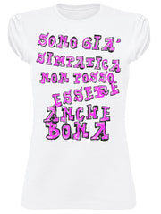T-shirt Donna 'Sono già Simpatica' – Cotone Bio