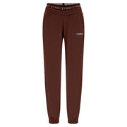 Freddy Pantaloni sportivi in felpa garzata con elastico JOGGER1C024X M79X Chocolate Fondant Direct Dyed