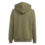 Adidas Originals felpa con cappuccio da ragazzi logo Future IM0076 verde oliva nero