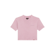 Dickies maglietta manica corta da donna a coste Plentywood DK0A866FK391 rosa