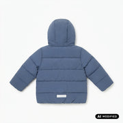 name it giubbotto bimbo con cappuccio e imbottitura sintetica Mark 13246867 blu