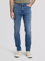Lee Pantalone Jeans Uomo Slim MVP 112376321 Blue Print