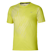 Mizuno Maglietta Running Uomo Graphic Origami J2GAD007 43 Giallo